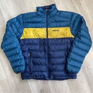 Marmot Men’s Ares Down Jacket, Size Large, 600 Fill, Hiking, Packable, Winter